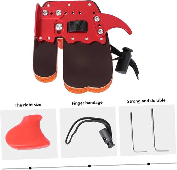 Mipcase Finger Protector Finger Gloves Gas Cooker Burner Rings Protective Hand Gear Archery Finger Guard Archery