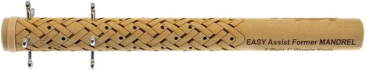 Easy Assist Mandrels – Knot Tying Tool – Includes Pins and Rubber Bands (1 Inch, 5 Bight)