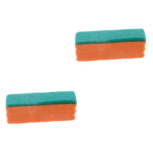 Mikikit 2pcs Skateboard Grip Tape Cleaner Compact Rubber Eraser for Dust Removal Portable Cleaning Tool for Skateboards and Scooters