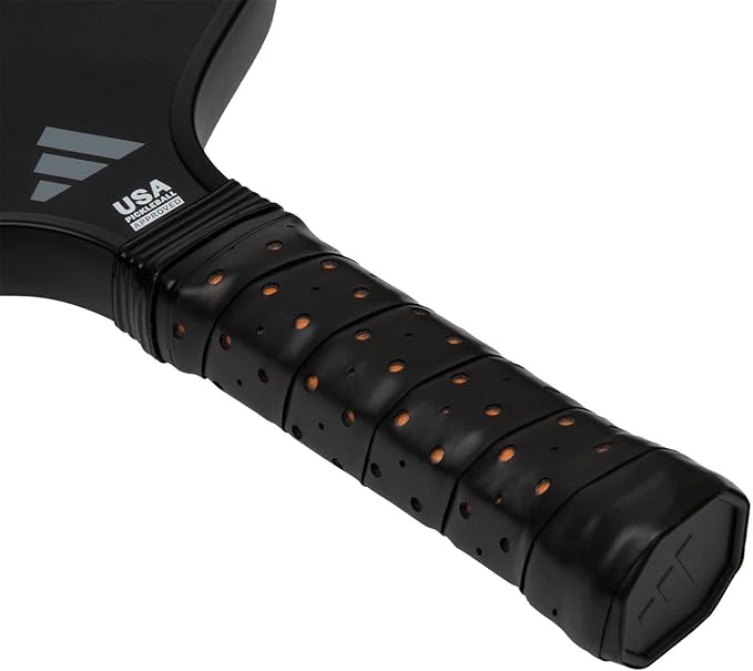 adidas RX Carbon CTRL Pickleball Paddle - Black/orange