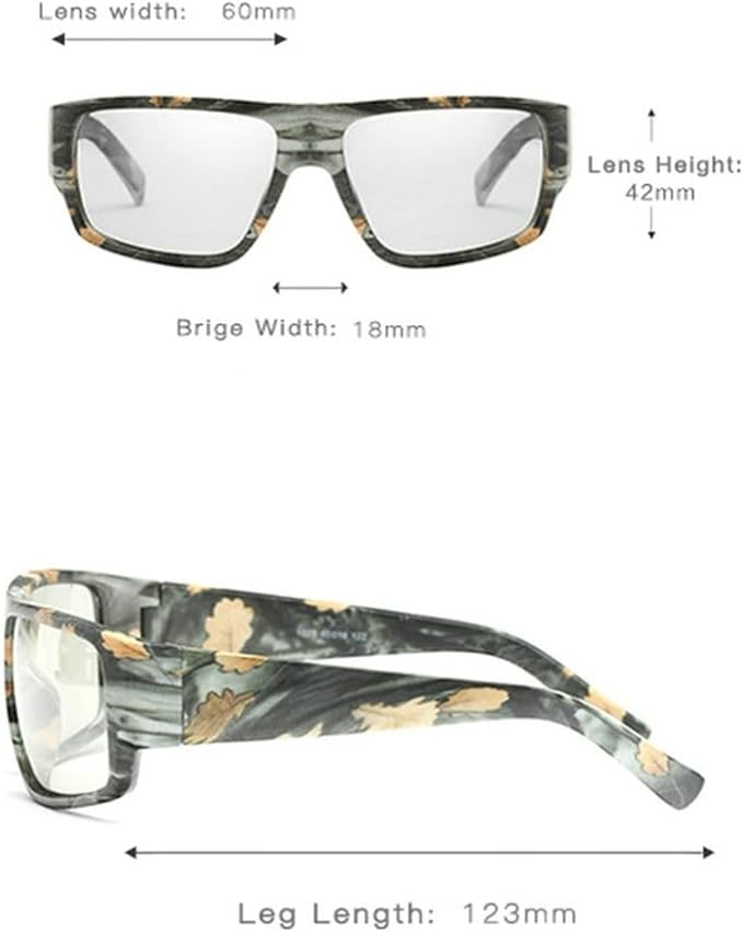 willochra Wrap Around Safety Glasses with Readers full lens Reading Glasses Men Transition Photochromic Sunglasses