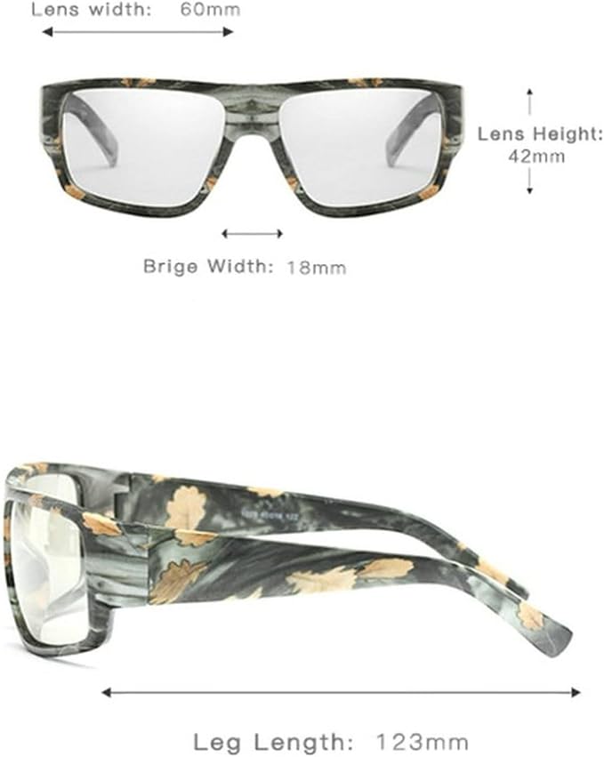 willochra Wrap Around Safety Glasses with Readers full lens Reading Glasses Men Transition Photochromic Sunglasses