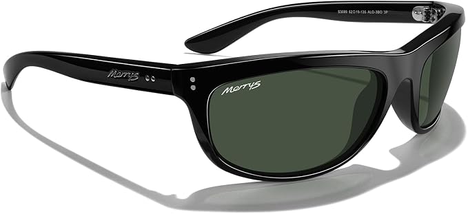 MERRY'S Wrap Around Sport Polarized Sunglasses for Men Women Driving Fishing UV400 Protection