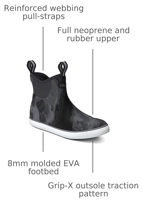 HUK mens Rogue Wave Shoe, High-performance Fishing & Deck Boot