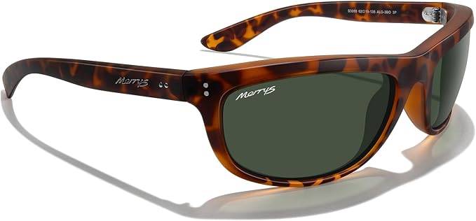 MERRY'S Wrap Around Sport Polarized Sunglasses for Men Women Driving Fishing UV400 Protection