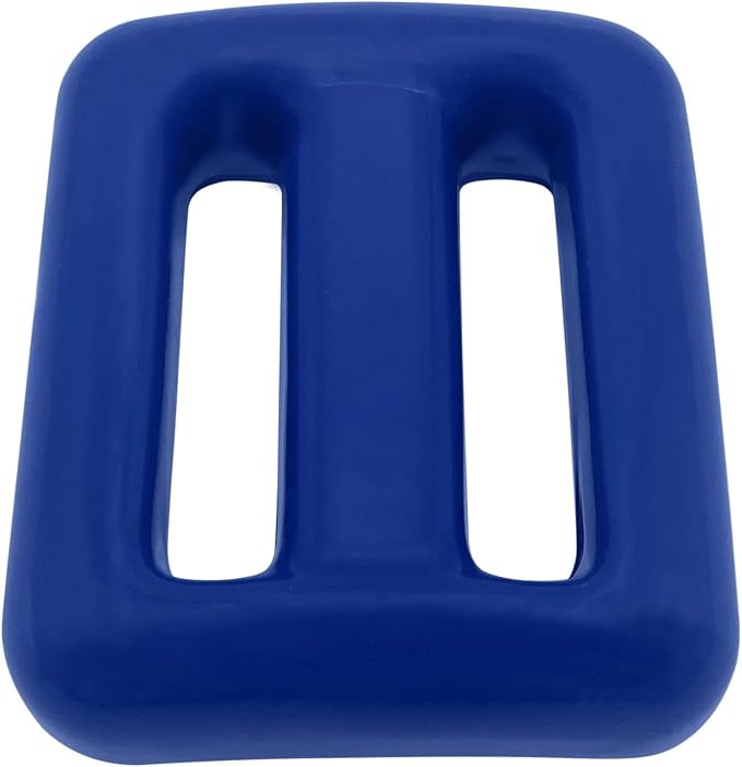 Poolzilla Vinyl Diving Weight for Scuba Diving, Durable Lead Weight with Slits for Placement Along Belt, Comes in 1.1LB(0.5KG) or 2.2LB(1KG) Sizes