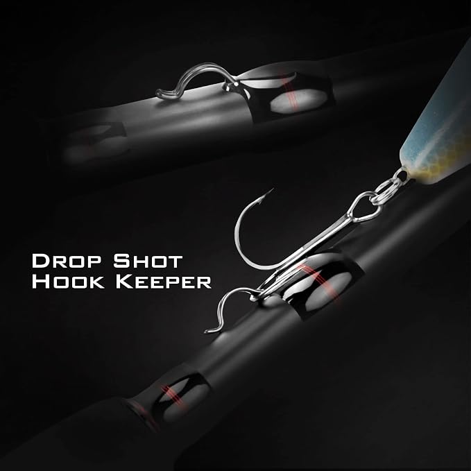 KastKing Royale Advantage Fishing Rod | IM6 Graphite Blanks, 2-Pieces Rods with Extra Tip Section,KastFlex Technology, Power Transition System, EVA Handle