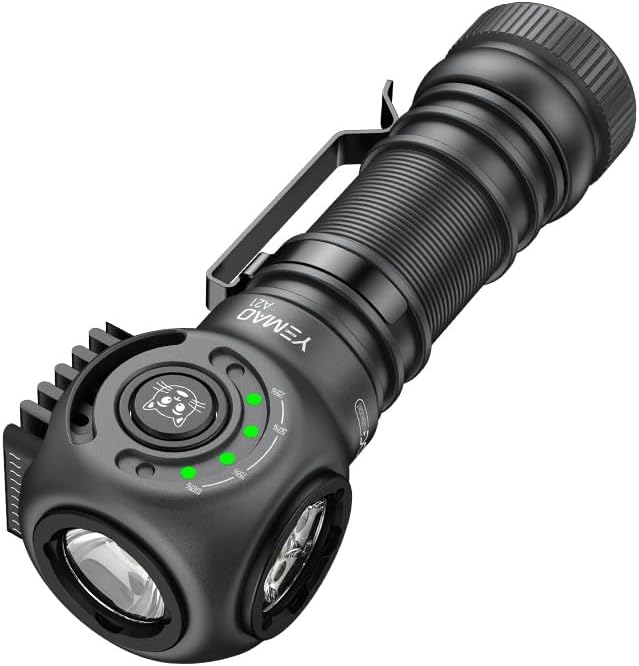 EDC Flashlight Rechargeable, LED Headlamp
