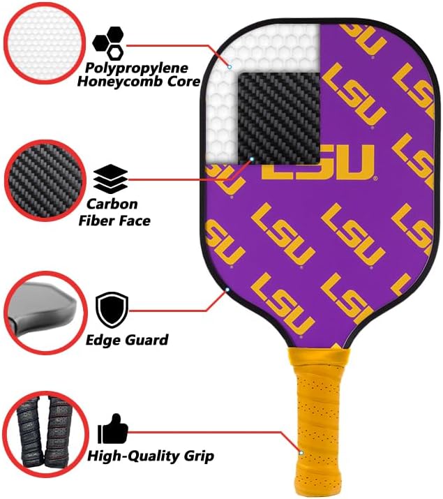Parrot Paddles NCAA Penn St Sport Pickleball Paddle