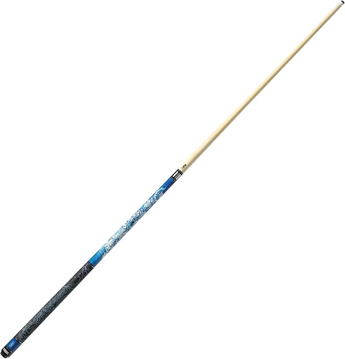 CUESOUL 19oz Pool Cue with Black case,13mm Tip,58inches Mythological Symbols Pattern 4 Styles