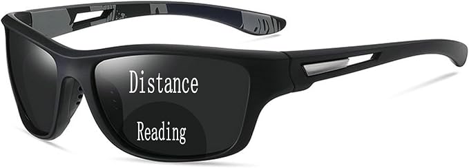 willochra Bifocal Sunglasses with Readers Built In Sporty Upgraded Wrap Frame Driving Reading Glasses for Outdoor UV400