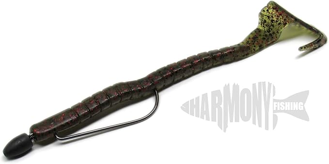 Harmony Fishing - Tungsten Flipping Weights (Chip-Proof Oxide Coated) for bass Fishing [Includes Weight Pegs]