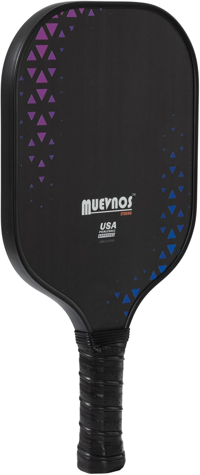 Strike Pickleball Paddle, 13mm T700 Carbon Fiber, Durable Textured Surface for Power and Spin, USAPA Approved Pickleball Paddle, Lightweight Design for Beginners & Intermediate Players, Black