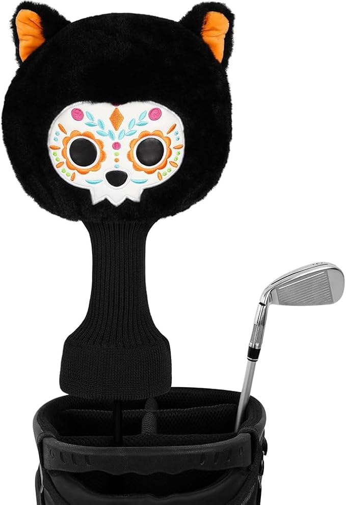 Craftsman Golf Driver Headcover Horse Sloth Funny Animal Golf Head Cover Novelty for Wood Driver Fairway Hybrid Golf Club for Men Women Kids Golfer Gift
