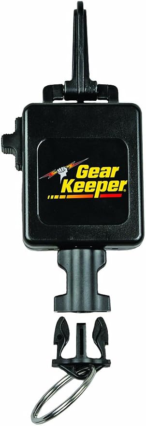 Gear Keeper Scuba Retractable Lanyard for Dive Console & Depth Gauge - Keeps Scuba Gear Secure & Accessible - Made in USA