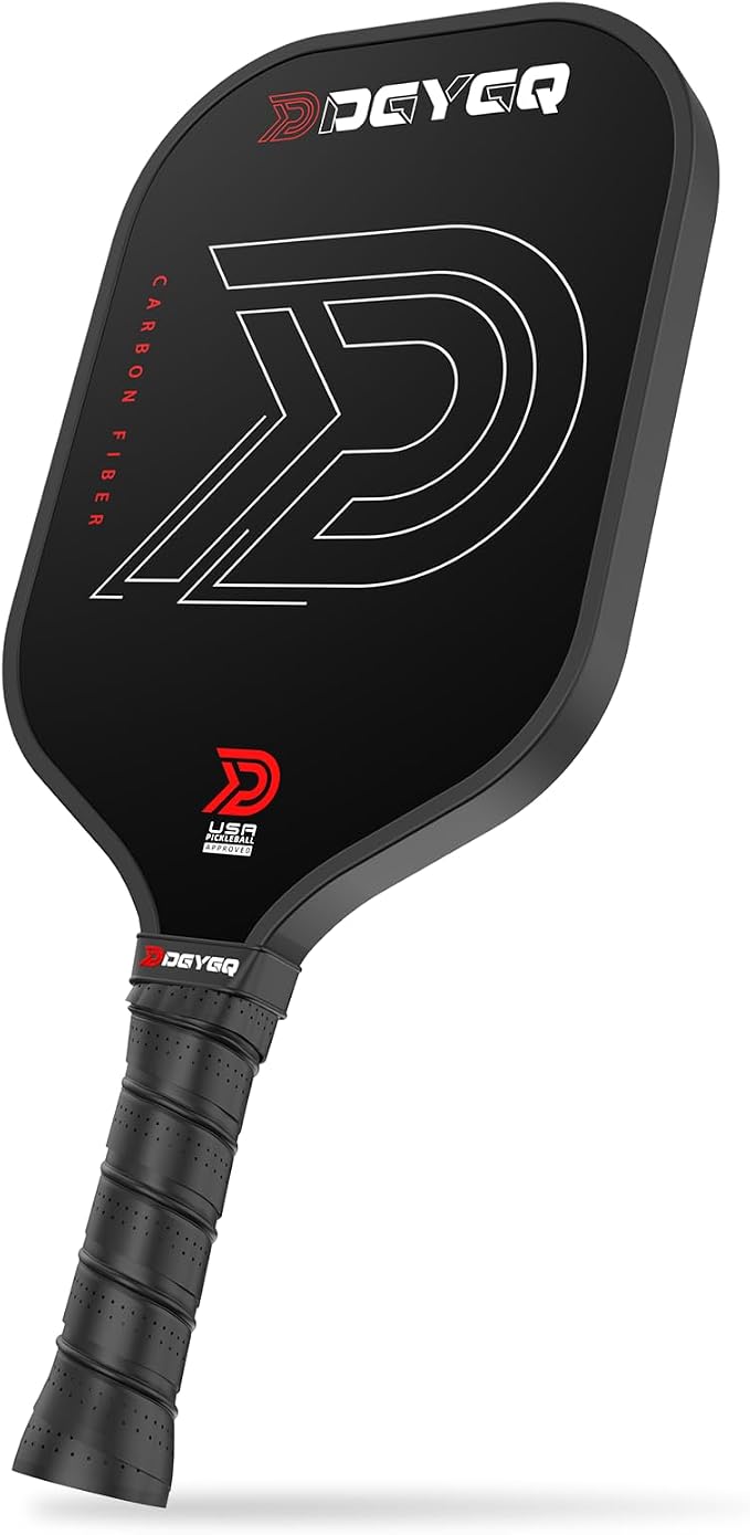 DGYGQ Pickleball Paddles with Polypropylene Honeycomb Core, T700SC Power Carbon Fiber Pickleball Paddle, Increased Power for Ultimate Spin & Consistency