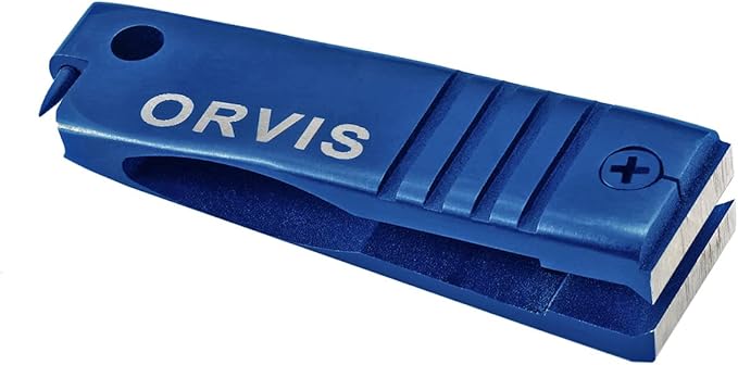 Orvis Flow Nipper Fly Fishing Line Cutter, Cobalt