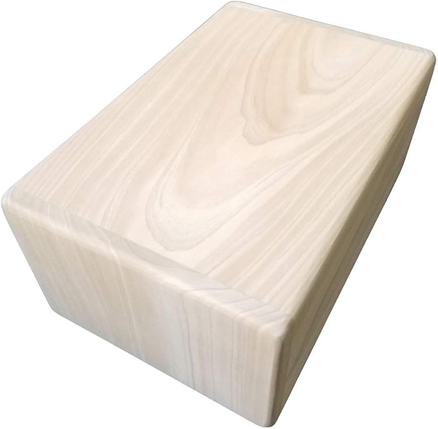 Yoga Block Made from Japanese Hinoki Wood