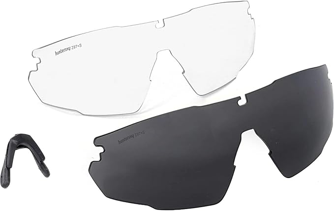 HTS HUNTERSKY Ballistic Tactical Shooting Glasses ANSI Z87+ UV400 Protective Eyewear