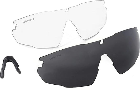 HTS HUNTERSKY Ballistic Tactical Shooting Glasses ANSI Z87+ UV400 Protective Eyewear