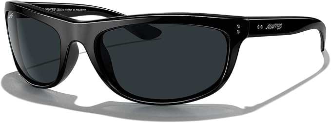 MERRY'S Wrap Around Sport Polarized Sunglasses for Men Women Driving Fishing UV400 Protection