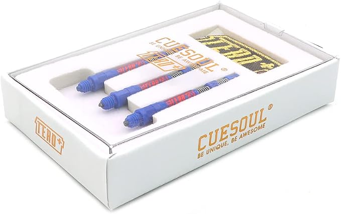 CUESOUL TERO Plus Double Direction Telescopic and Rotating Dart Flights System-AK7P Dart Shaft