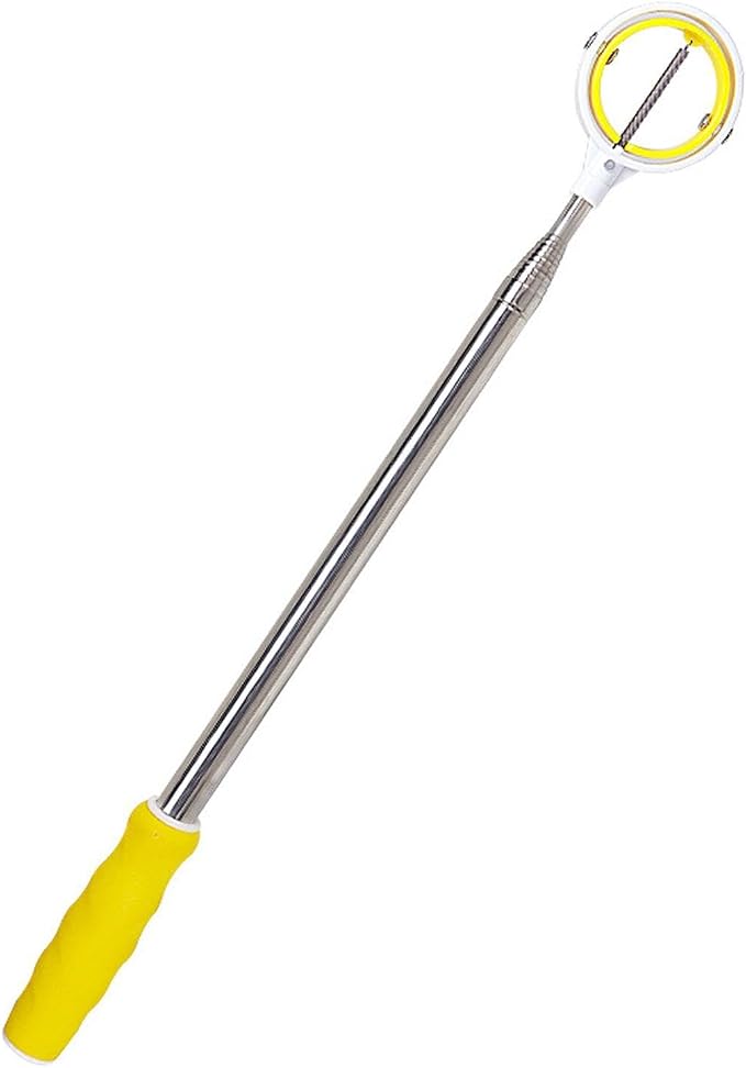 harayaa Golf Ball Retriever Stainless Steel Ball Picker Ball Grabber Golf Accessories Portable Putter Handle Tool Suitable for Course Practice HOM