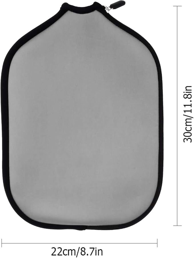 lyrlody Paddle Cover Neoprene Case Dirt Scratch Zipper Closure Fits Most Paddles