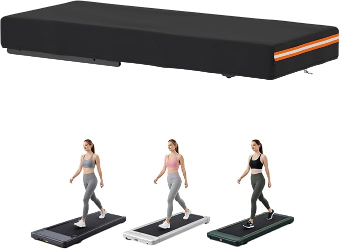 EVRBUL Treadmill Cover Heavy Duty Waterproof Dustproof Running Machine Cover Home Gym Exercise Workout Equipment Protective with Air Vents Reflective Strip Drawstring