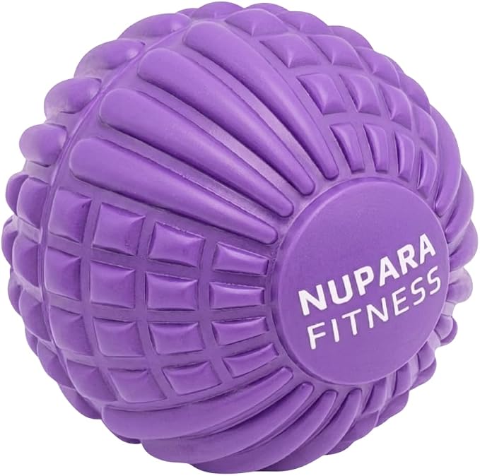Massage Ball - Myofascial Release Ball for Recovery in Muscles, Shoulder, and Back. Trigger Point Massage and Pressure Point Therapy. (5-inch)