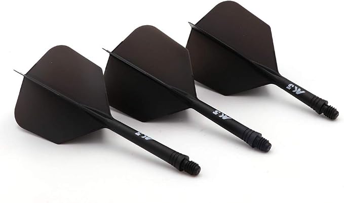 CUESOUL 3 Sets Integrated Dart Shaft and Flights,Dart Shaft Length 21mm/28mm/33mm