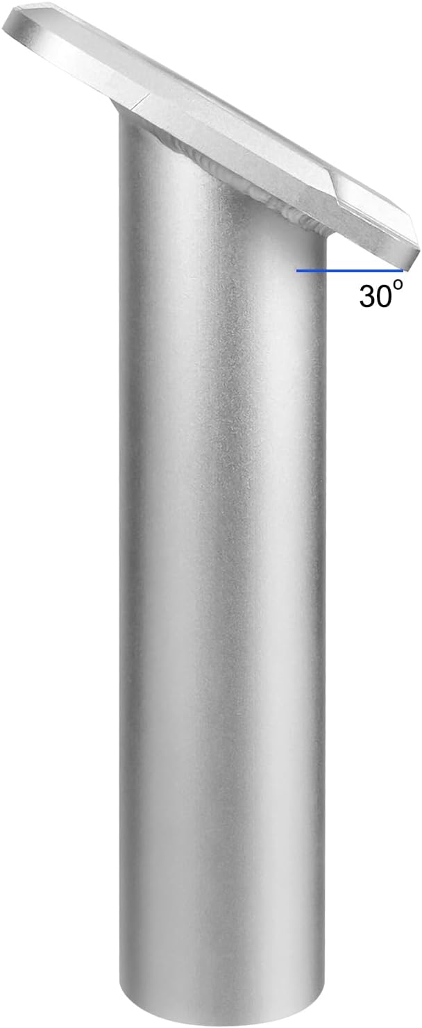Young Marine Set of 2 Aluminium Heavy Duty Flush Mount 30 Degree Rod Holder for Fishing Boat