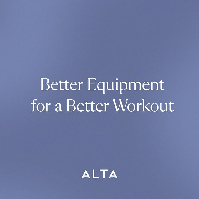 ALTA Resistance Tube Bands for Women - Full Kit Resistance Bands for Working Out with Handles, Ankle Straps, Door Anchor – Home Workout Bands for Physical Therapy, Pilates Long Exercise Bands Set