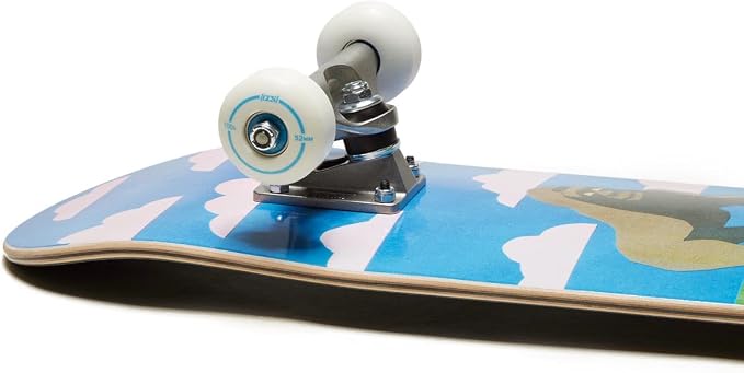 [CCS] Mini Skateboard for Kids & Youth | 7” Wide | Maple Wood | Fully Assembled with Skate Tool & Stickers | Boys & Girls