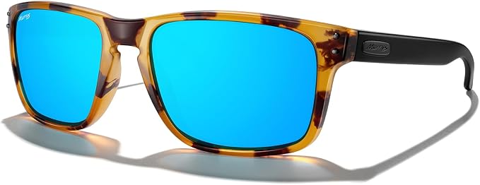 MERRY'S Polarized Square Sunglasses for Sports Driving Fishing Glasses UV400 Protection S3166