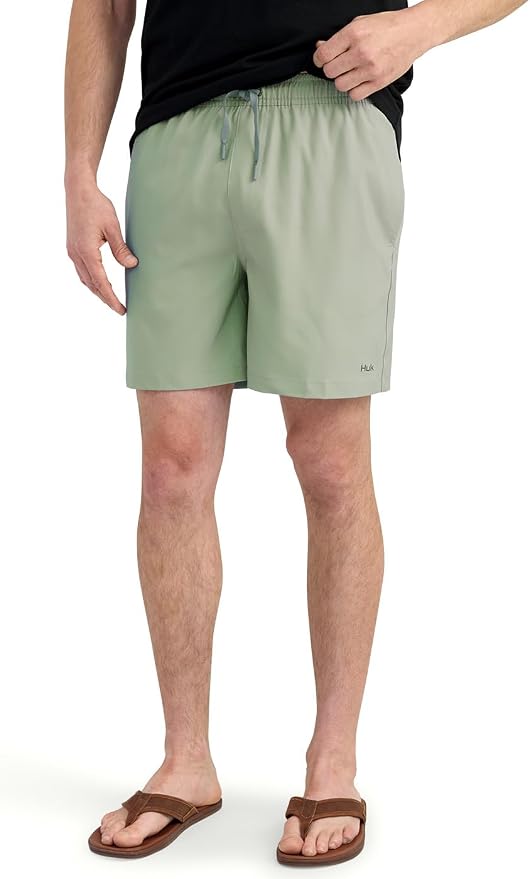 HUK Men's Pursuit Volley Short, Quick-Dry Fishing Shorts for Men