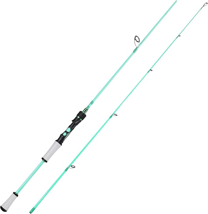 One Bass Fishing Rod, Spinning & Casting Fishing Pole with 30 Ton Carbon Fiber