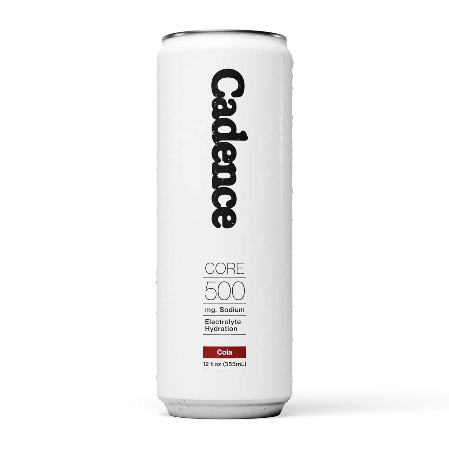 Cadence Electrolyte Drink - Crisp Cola Flavor, 355ml x 12 | Science-Backed Hydration | Zero Sugar, Zero Caffeine | Vegan, Keto &amp; Paleo Friendly | Sodium, Potassium &amp; Magnesium for Performance &amp; Recovery