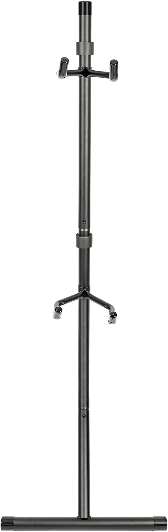 ALMULOO Double-Layer Adjustable Bike Storage Stand, Bicycle Gravity Hanger Storage Rack, Garage & Home Bicycle Bunk, Bike Floor Stand Without Drilling Powder Coated Steel