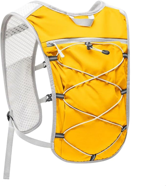 Hydration Backpack Lightweight Running Vest for Women Men with 500ml Soft Flask Hiking Daypack