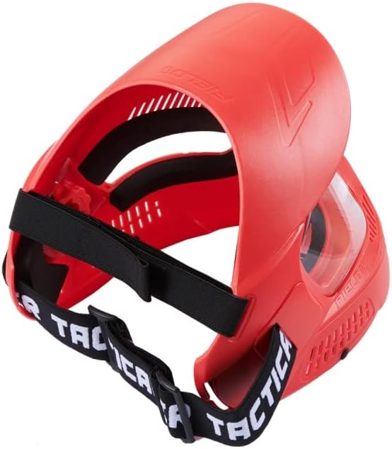 Lancer Tactical High Strength Polyethylene Full Face Airsoft Paintball Mask with Visor