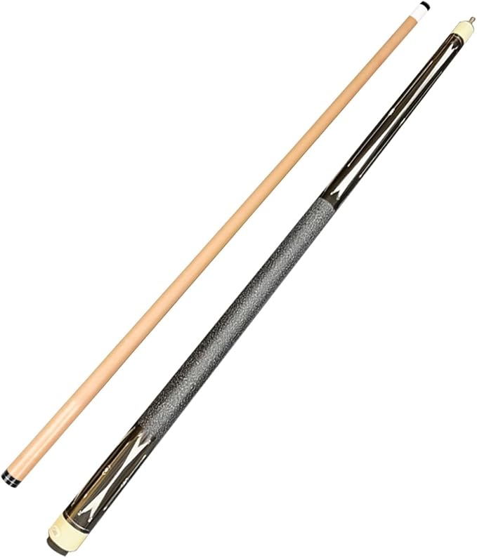 SUPERDIAMOND Pool Cue Stick Set Billiard Cue Sticks with Hard Case, 2-Pieces 58" Pool Table Sticks, 12.5 mm Tip Pool Queue,Pool Stick Set for Home Recreation, Billiards Clubs, Training
