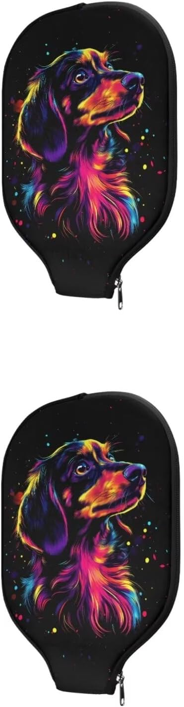Pickleball Paddle Covers, Durable Polyeste Paddle Cover,Anti-Drop Paddle Storage Bag