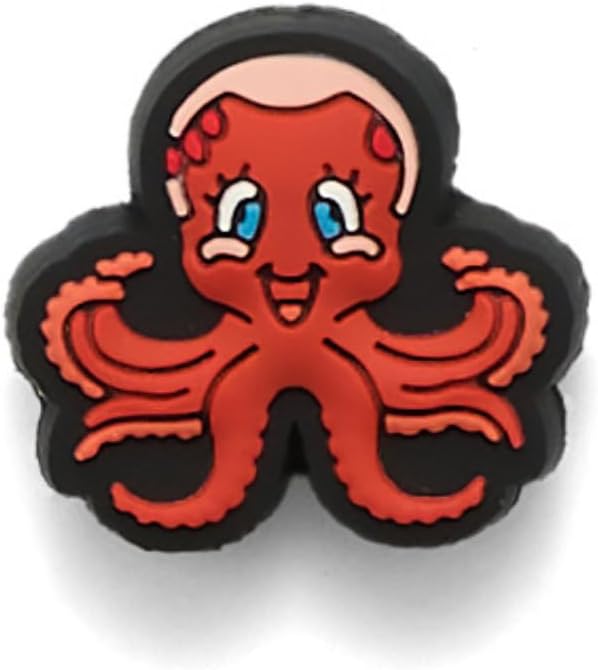 Racket Pets Kids Tennis Racket Dampener & Matching Overgrip Tape, Shark & Octopus