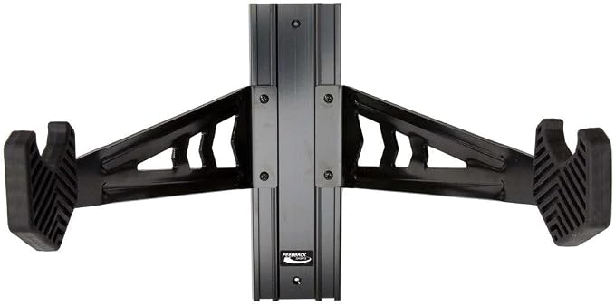 Feedback Sports | Velo Wall Rack Bike Storage | Bicycle Hanger Mount W/Adjustable Arms | Road, Gravel, Mountain Bike Compatible | For Garage, Apartment, Shed | Black