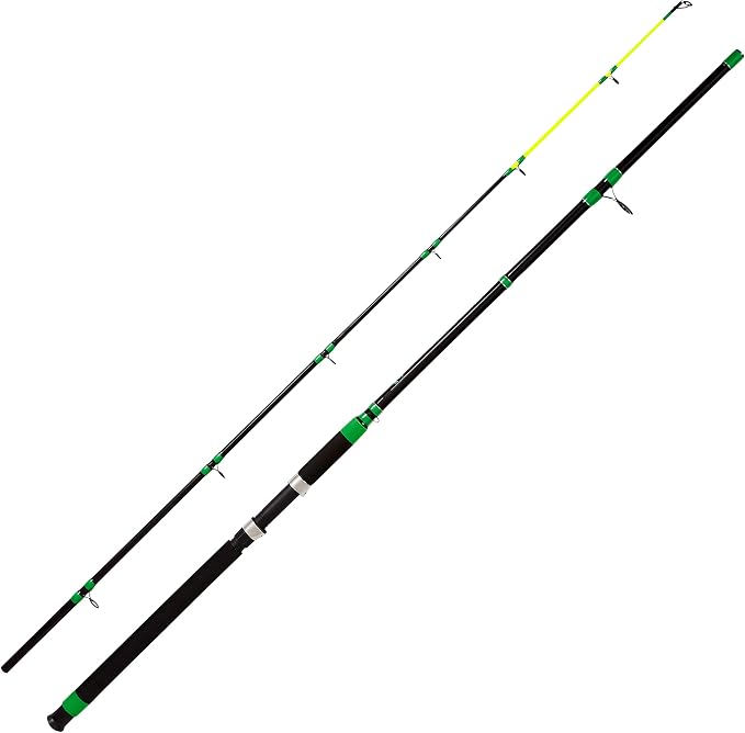 Championship Catfish Rod: 2 Piece, Medium Heavy Chop Stick, Sensitive Tip for Detecting Bites, Heavy Backbone for Hauling in Ugly Monsters, 10-50lb Line, 7'6"…