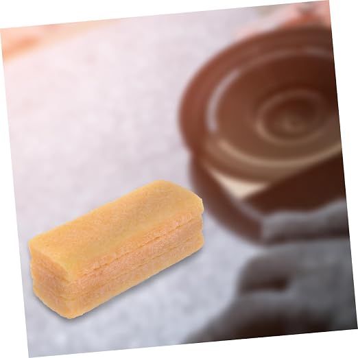 2pcs Skateboard Sandpaper Cleaning Sand Paper Skateboard Accessories for Boys Skateboarding Accessories Skateboard Eraser Rubber Grip Tape Cleaner Skate Board Accessory Yellow Abs