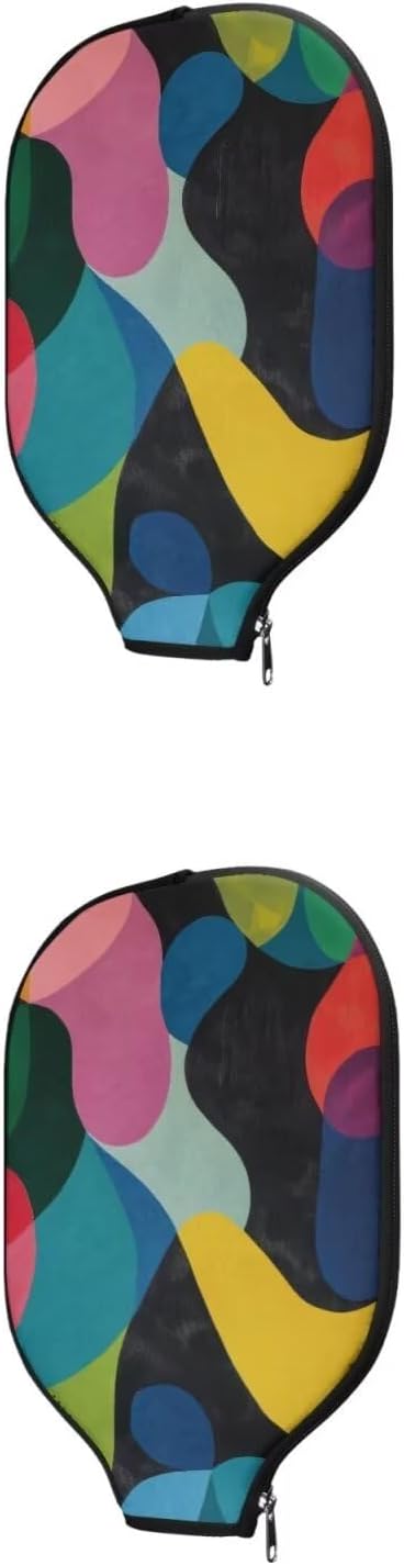 Pickleball Paddle Covers, Durable Polyeste Paddle Cover,Anti-Drop Paddle Storage Bag