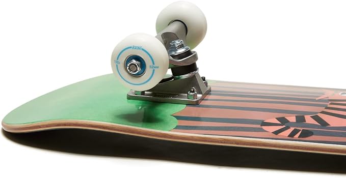 [CCS] Mini Skateboard for Kids & Youth | 7” Wide | Maple Wood | Fully Assembled with Skate Tool & Stickers | Boys & Girls