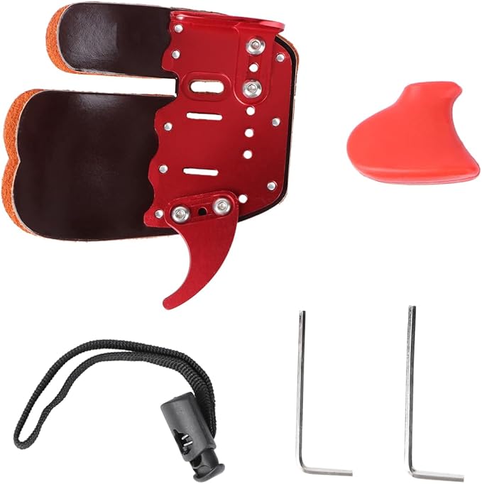 BESPORTBLE 2 Pcs Finger Braces Finger Protector Finger Sleeves Protective Hand Gear Bow and Arrow Finger Guard